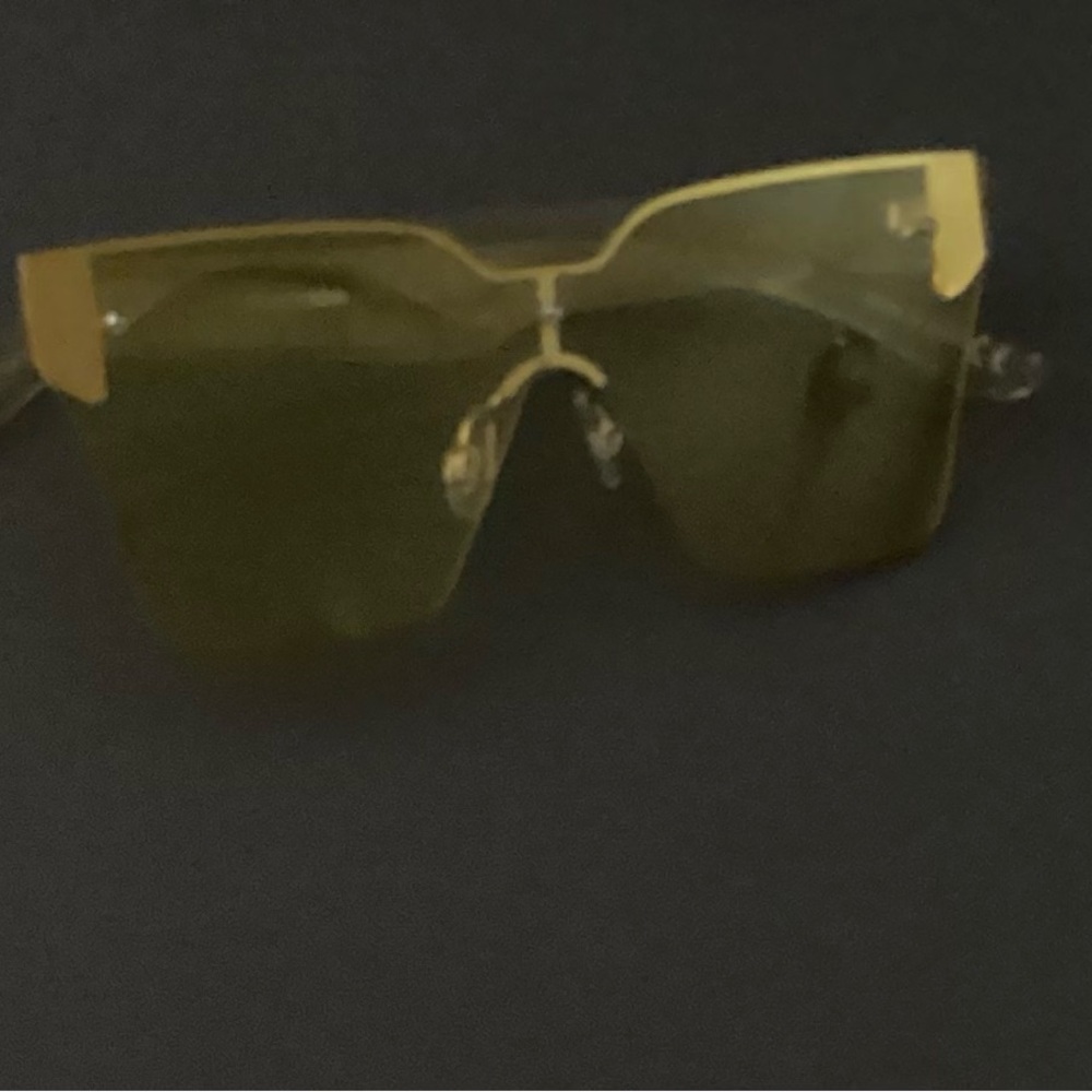 Fashion Nova Gold Sunglasses